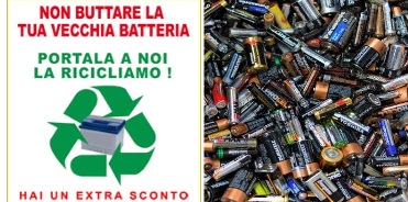 RACCOLTA PILE ESAUSTE
